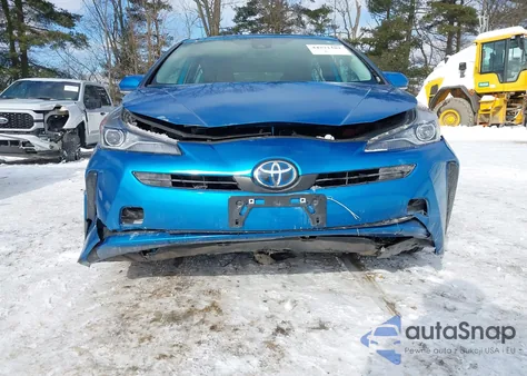 2021 Toyota Prius L Eco z USA, uszkodzony, nr VIN JTDKAMFU5M3141156